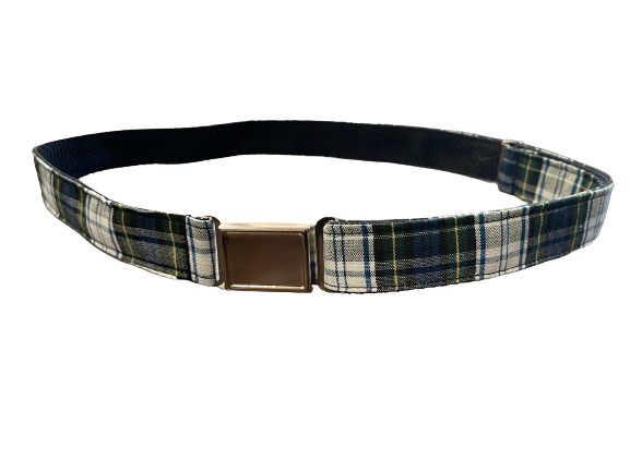 Plaid belt