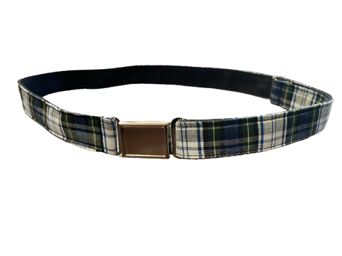 Plaid belt