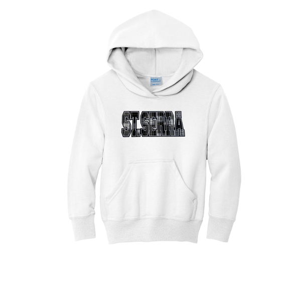 Serra Unisex plaid Tackle Twill Hoodie