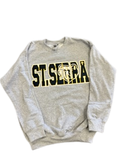 Serra Unisex Tackle Twill Bear Crewneck