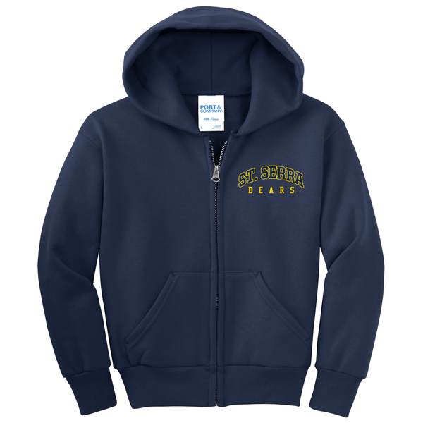 Youth And Adult Zip Front Sweatshirt