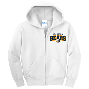 Youth And Adult Zip Front Sweatshirt