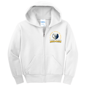 Youth And Adult Zip Front Sweatshirt