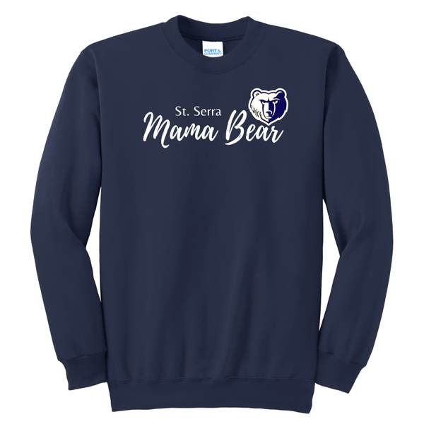 St. Serra Mama Bear Unisex Crew Sweatshirt